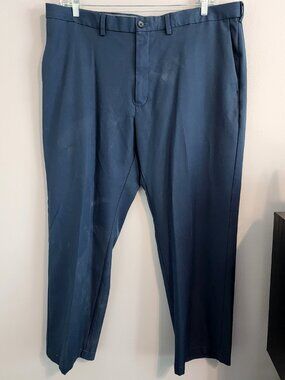 2/$15 Haggar Men's Navy Blue Dress Pants - Size 42x30